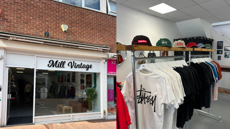 The vintage clothing scene has arrived in Stafford (image via Mill Vintage)