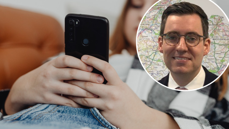 Cheshire PCC Dan Price has said ‘honest conversations’ need to be had about how to deal with children who work around the forthcoming social media ban (Credit: Canva/PCC)