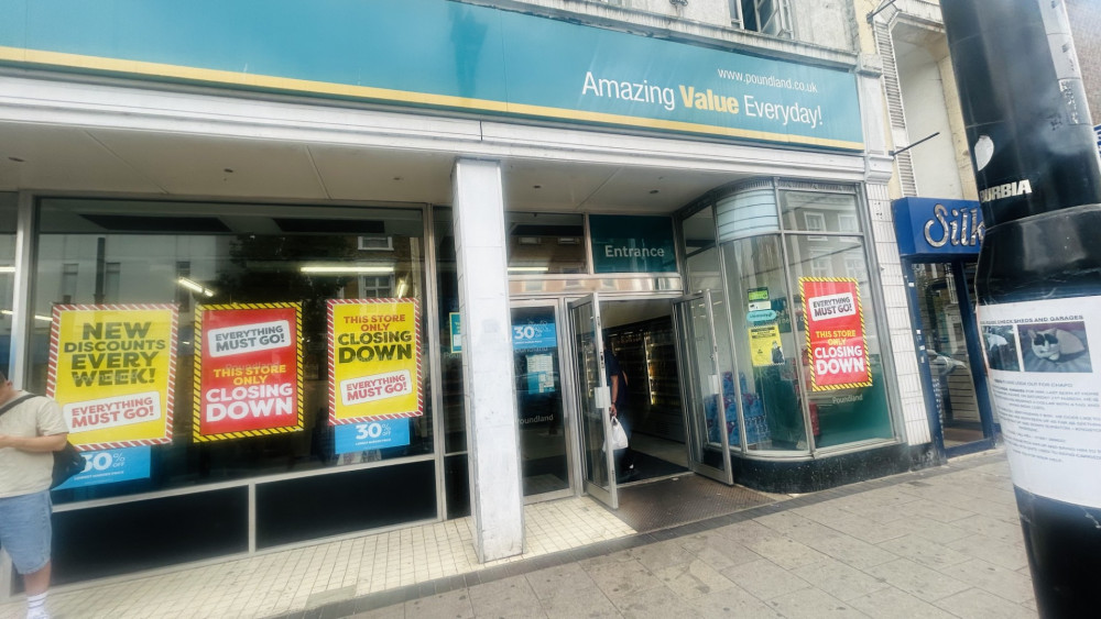 Surbiton's Poundland is located on Victoria Road (Credit: Tilly O'Brien)