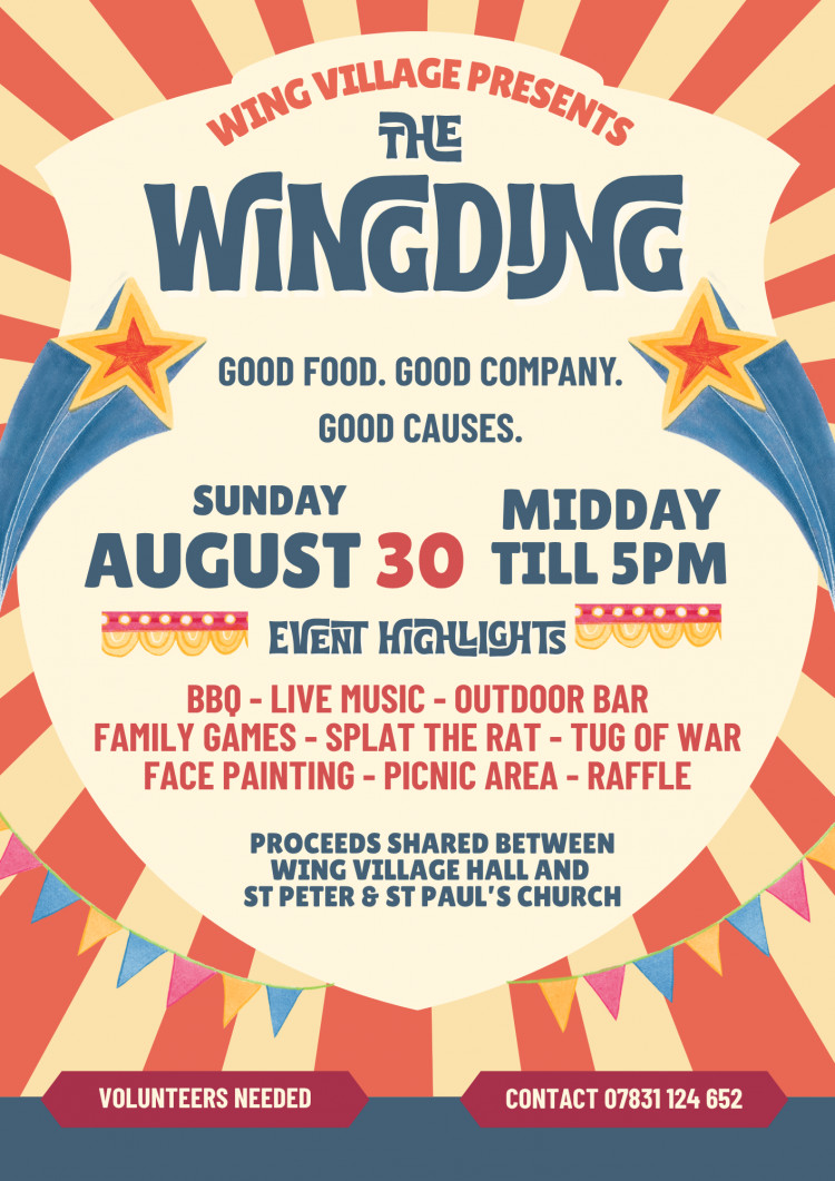 The Wingding: Wing's Village BBQ and Summer Fete