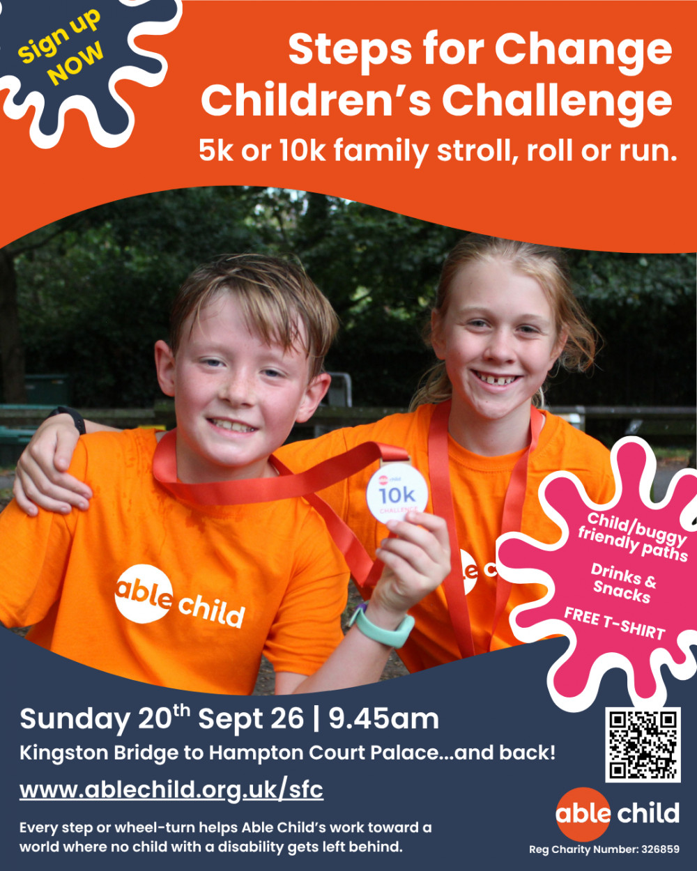 Steps for Change Children's Challenge
