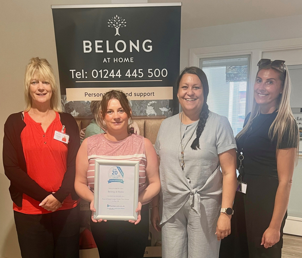 A Chester dementia specialist home care service has been named among the UK's top 20 home care groups (Image supplied)