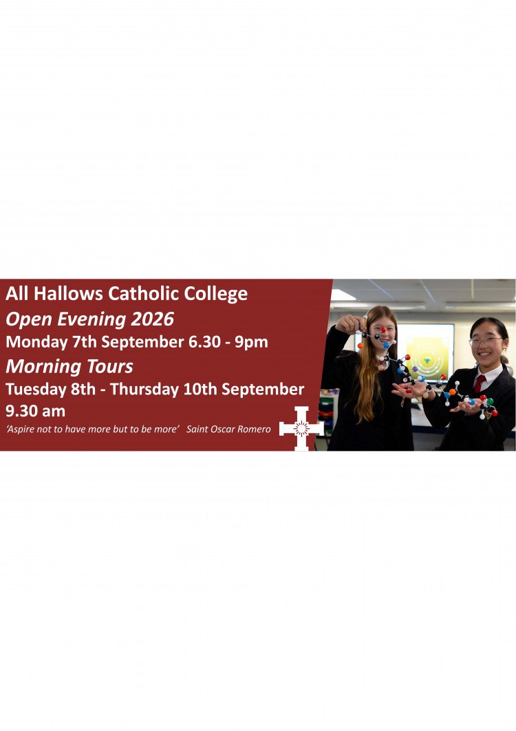 All Hallows Catholic College Open Evening