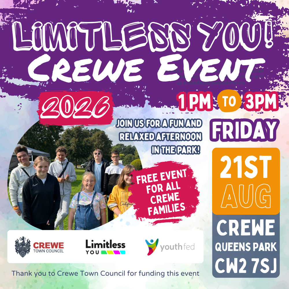 Limitless You! Crewe Event 2026