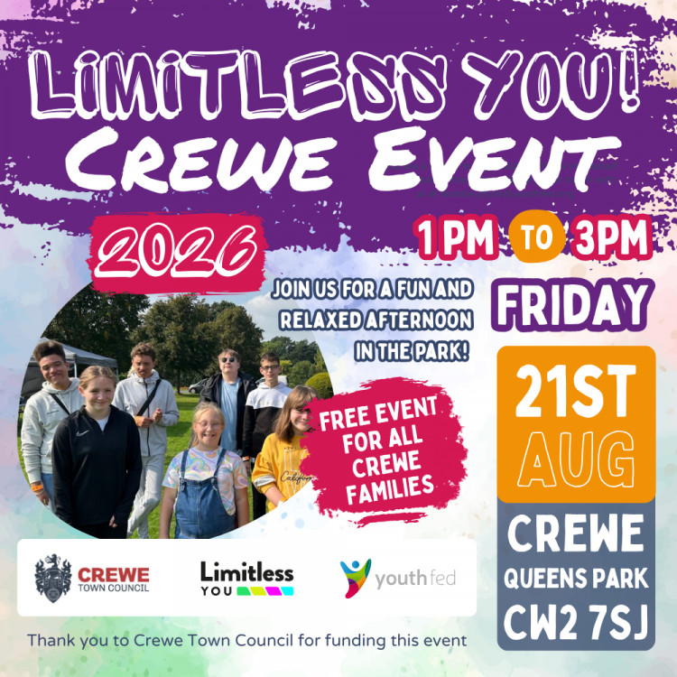 Limitless You! Crewe Event 2026