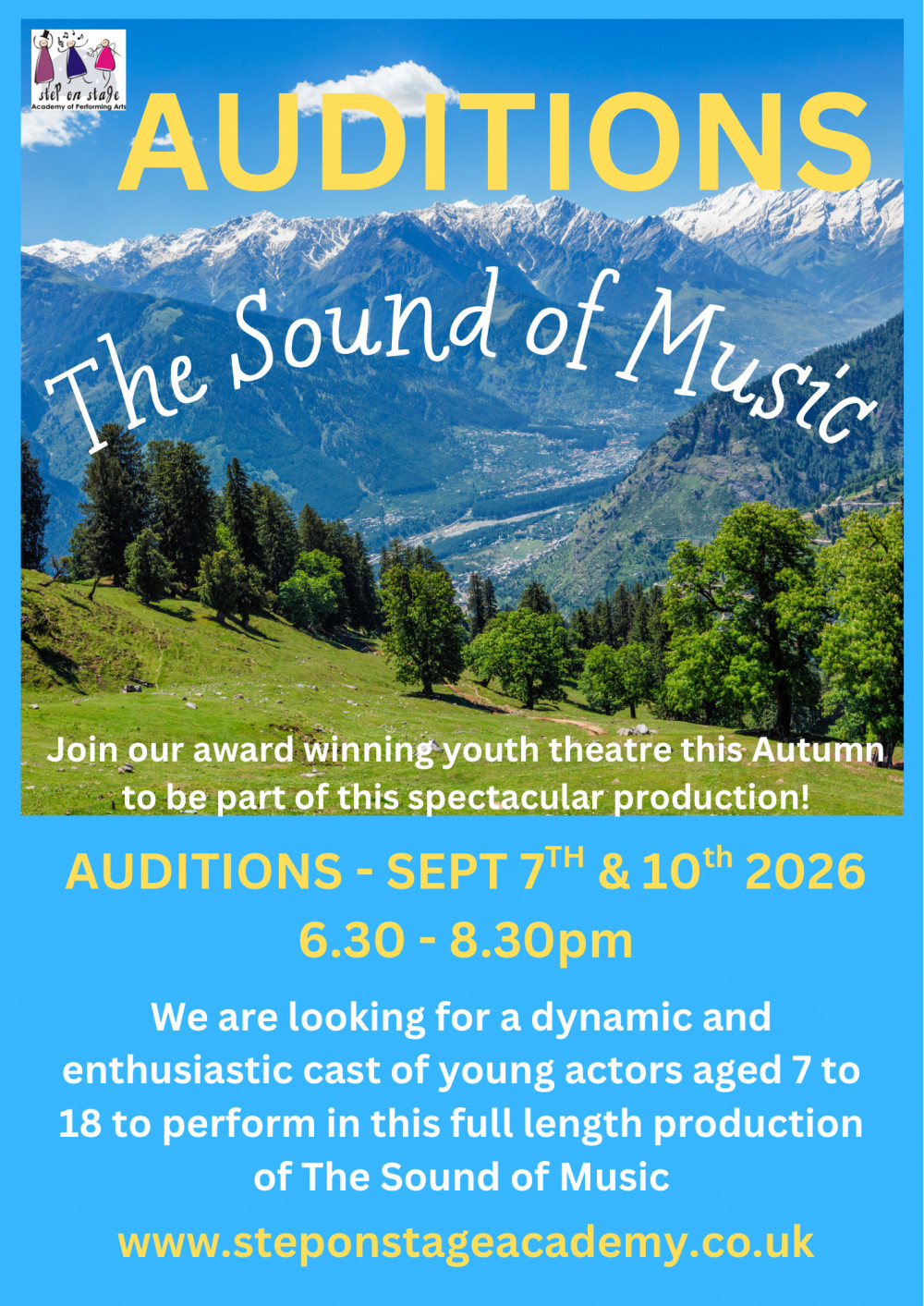 AUDITIONS - The Sound Of Music