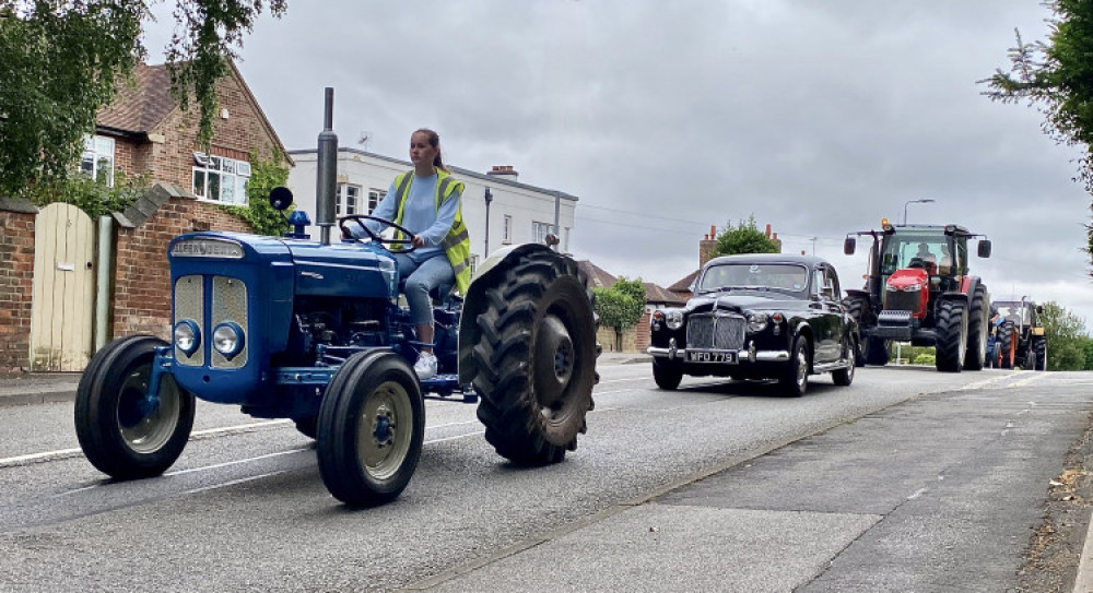 This weekend's event includes a popular local event Jim's Tractor Run (Photo: Nub News)