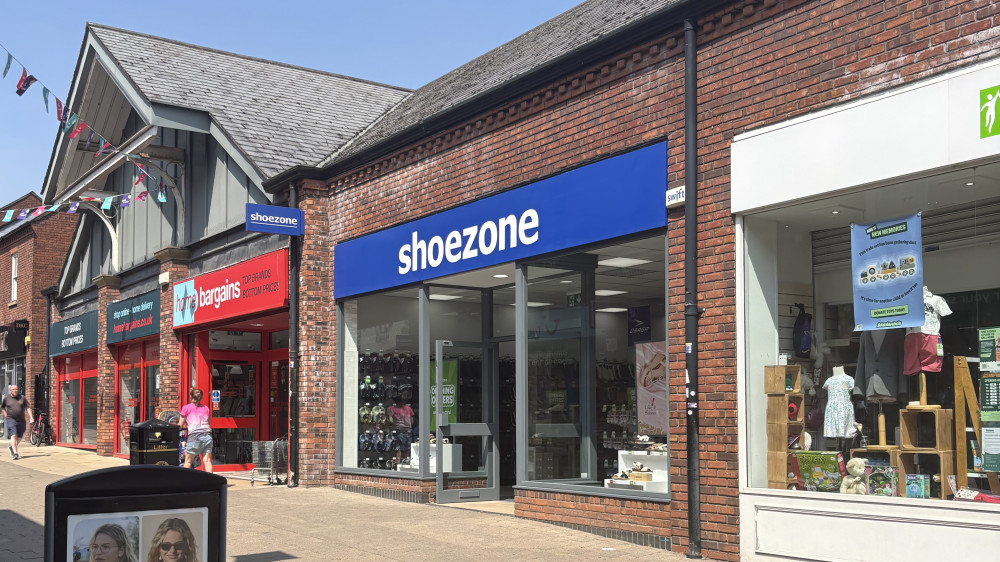 Shoezone has reopened in Newcastle-under-Lyme (image via Nub News)