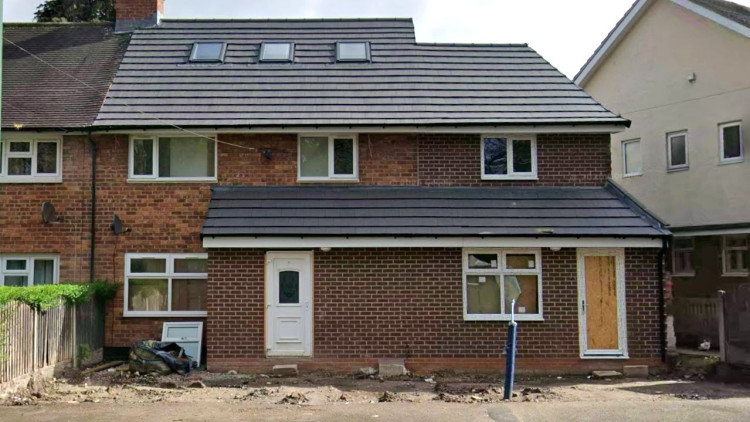 It was proposed the property become a five bedroom HMO with an additional studio flat for another resident to live at the property (Image: LDRS)