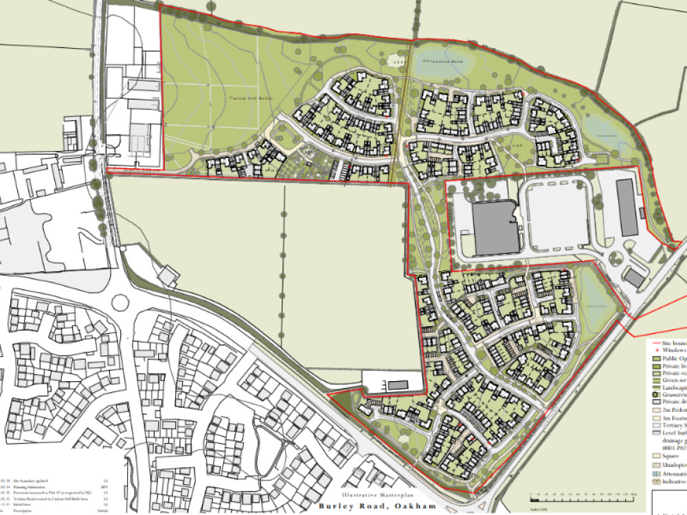 Rutland Council have approved a new housing estate just outside Oakham (Photo: LDRS)