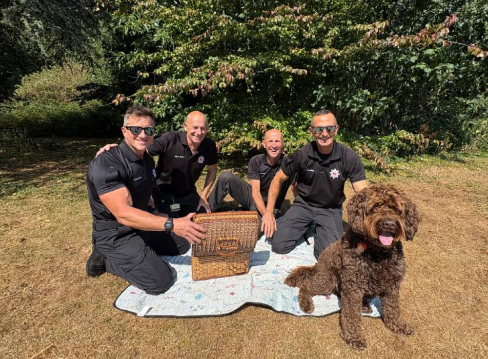 Devon and Somerset Fire and Rescue Service is asking people to pack picnics instead of lighting barbecues after outdoor fires in hot, dry weather. (Supplied) 