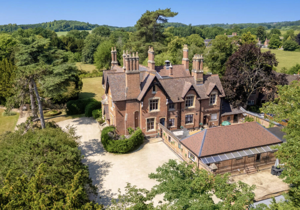 Sherbourne Priors, a 19th-century Victorian building is for sale for £2.5m on Rightmove (image via Rightmove)