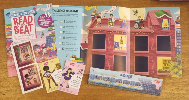 Join this summer's reading challenge at Ashby Library (Photo: Grace Kennington)