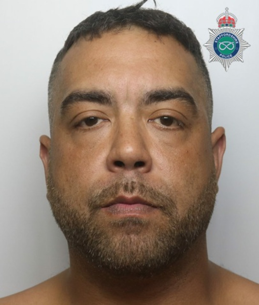 The man has been jailed for 11 months (image via Staffordshire Police)