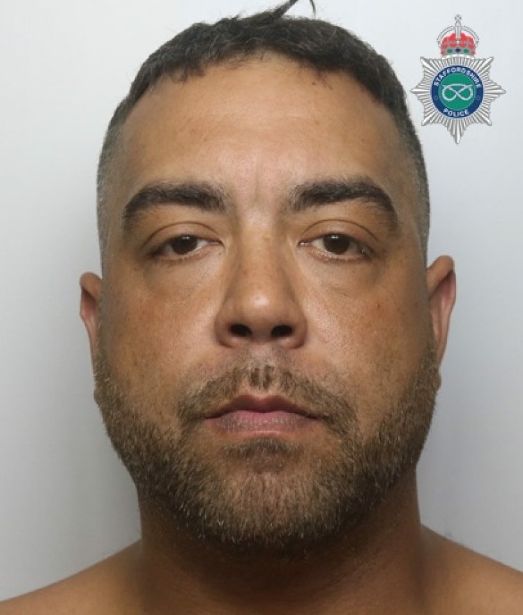 The man has been jailed for 11 months (image via Staffordshire Police)