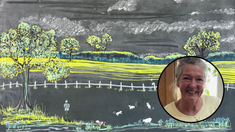 Julia places Staffordshire at the heart of her work (image via Ben Causier)