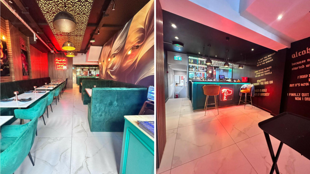 The Indian restaurant generates a weekly turnover of between £6,000 and £7,000 (credit: Rightmove).
