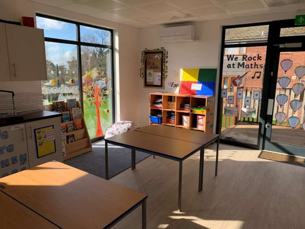 The classroom can provide a space for up to 12 pupils with communication and interaction needs