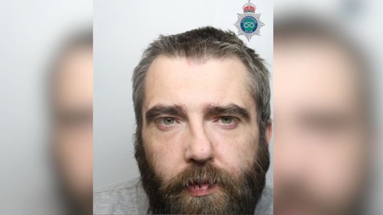 Christopher Mander was sentenced to eight months in prison (image via Staffordshire Police)