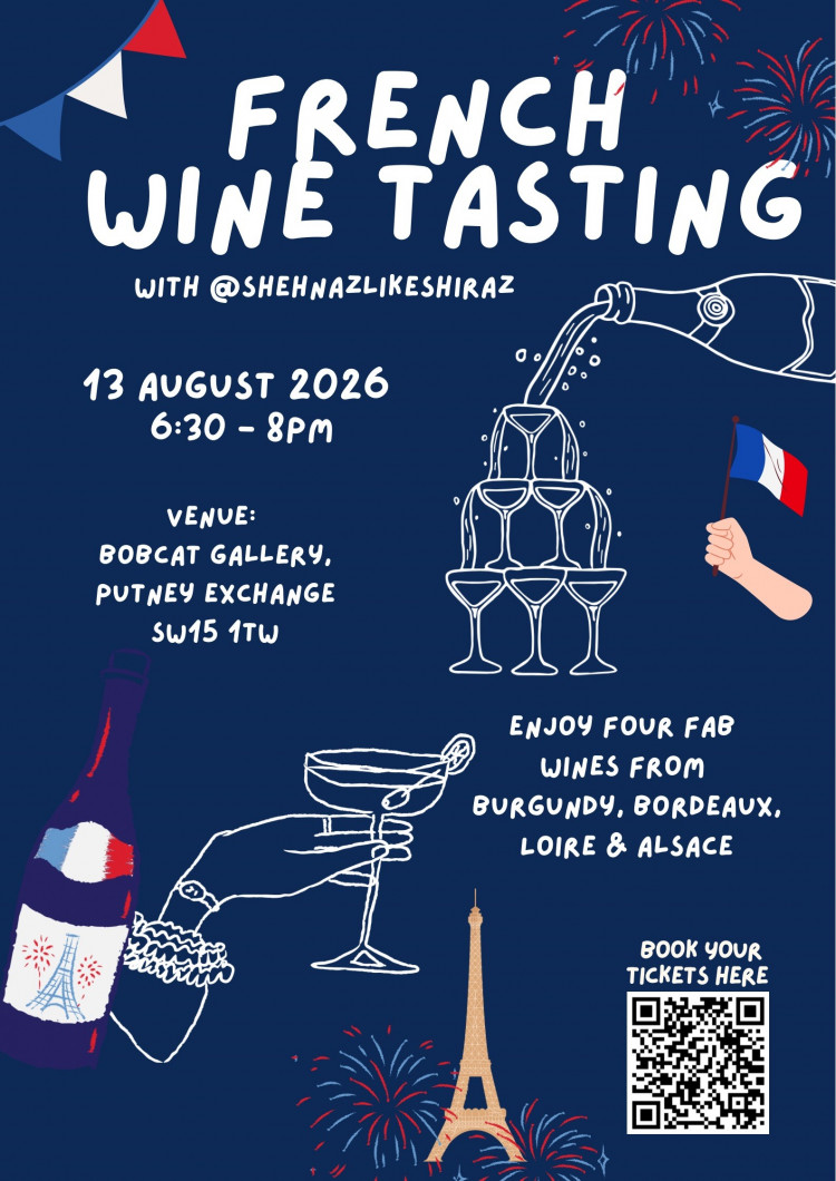 Artful Sips - French Wine Tasting at BobCat Gallery