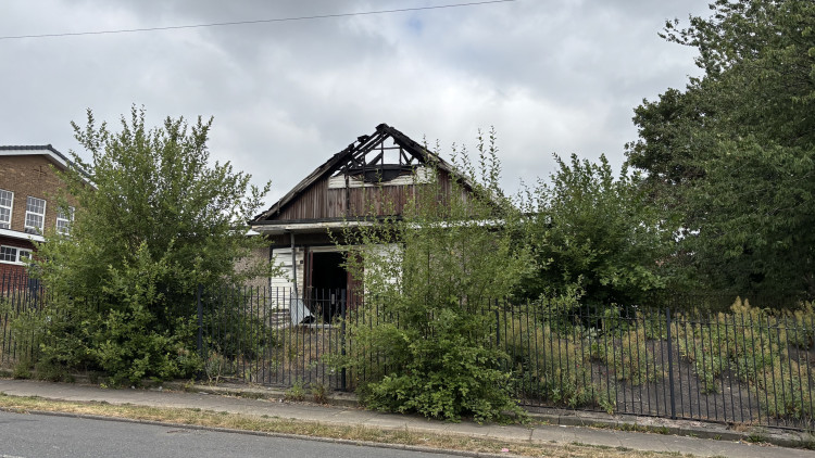 Staffordshire Fire and Rescue were called yesterday to  reports of smoke coming from a former church (image via Nub News)