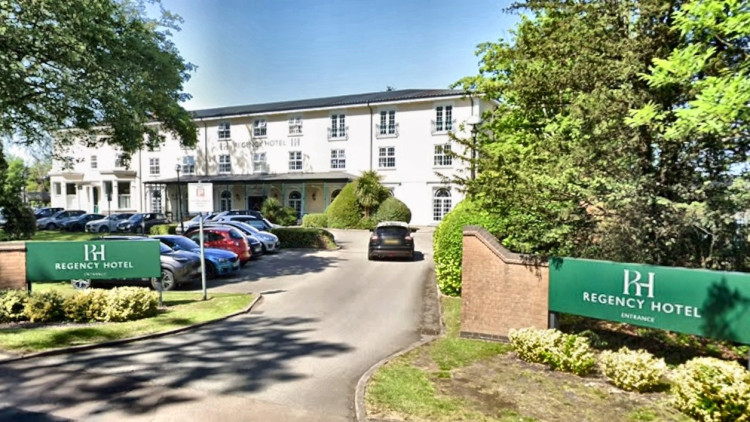 The Regency Hotel originally applied to SMBC for three padel courts last December (Image via LDRS)
