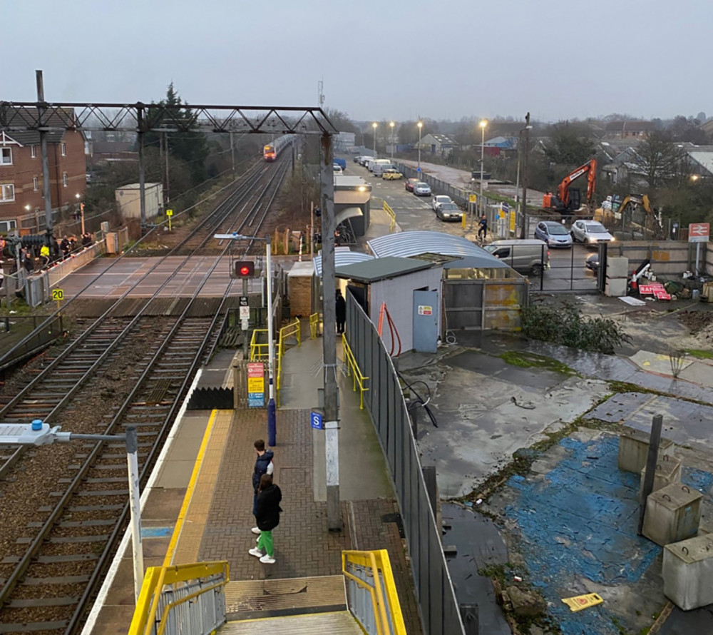 Stanford rail station's future remains undetermined, with no current timeline for completion. 