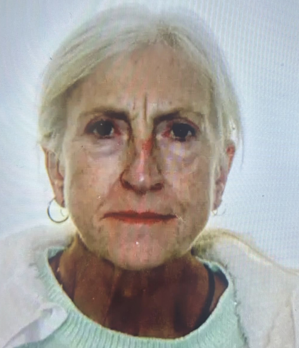 A Kenilworth woman has been reported missing. Those with information on her whereabouts should call 999 or 101 with incident number 227 if spotted (image via Warwick Police)