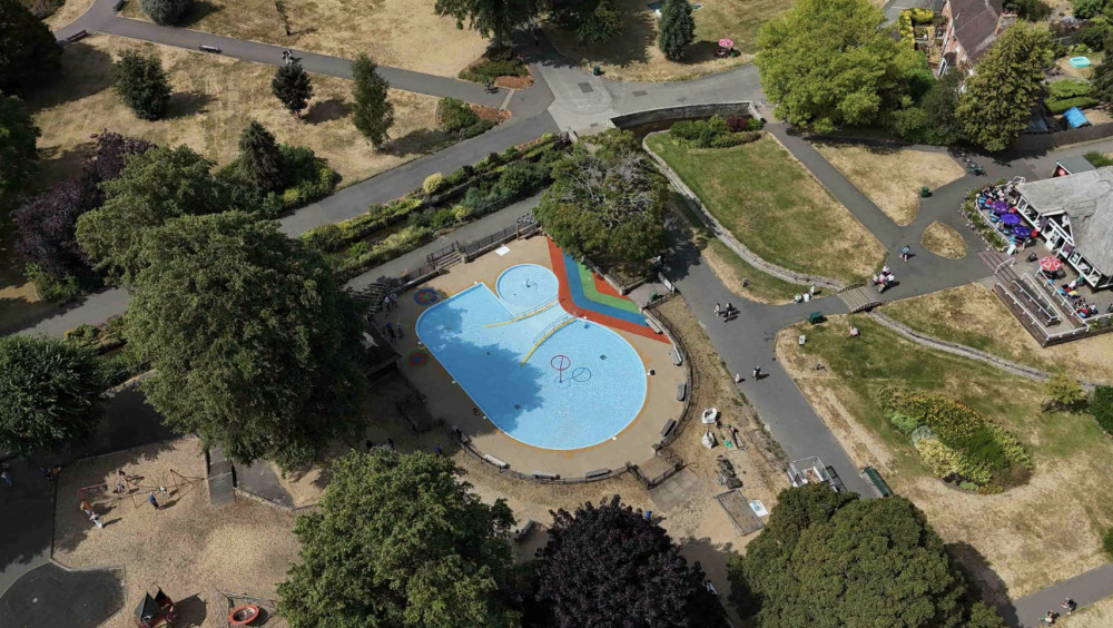 Warwick's paddling pool reopening delayed till end of July confirm council (image via WDC)