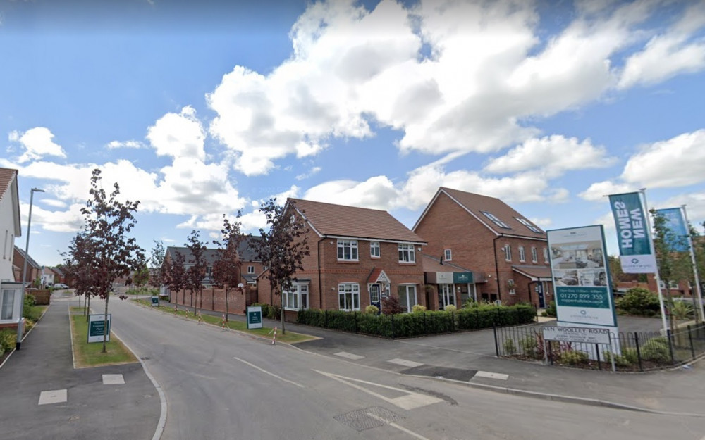 Cheshire East has allowed a developer to bypass the latest conditions on Coppenhall Place, where previous blunders led to about 250 homes being occupied without planning permission (Image: Google). 