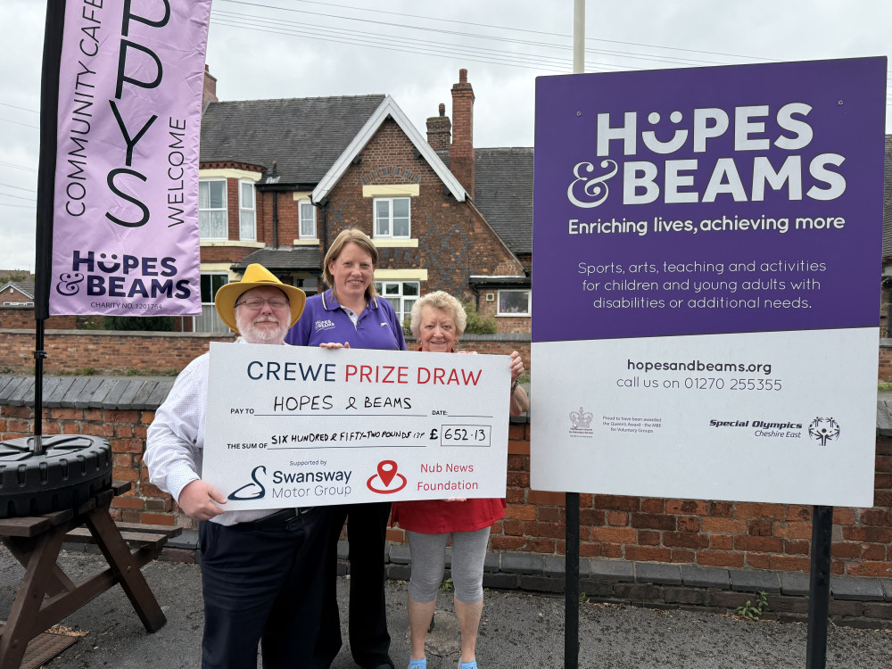 Iain Chalmers, Kate Shackleton and Sylvia Allen, of Hopes and Beams, Broad Street (Photo: Nub News).