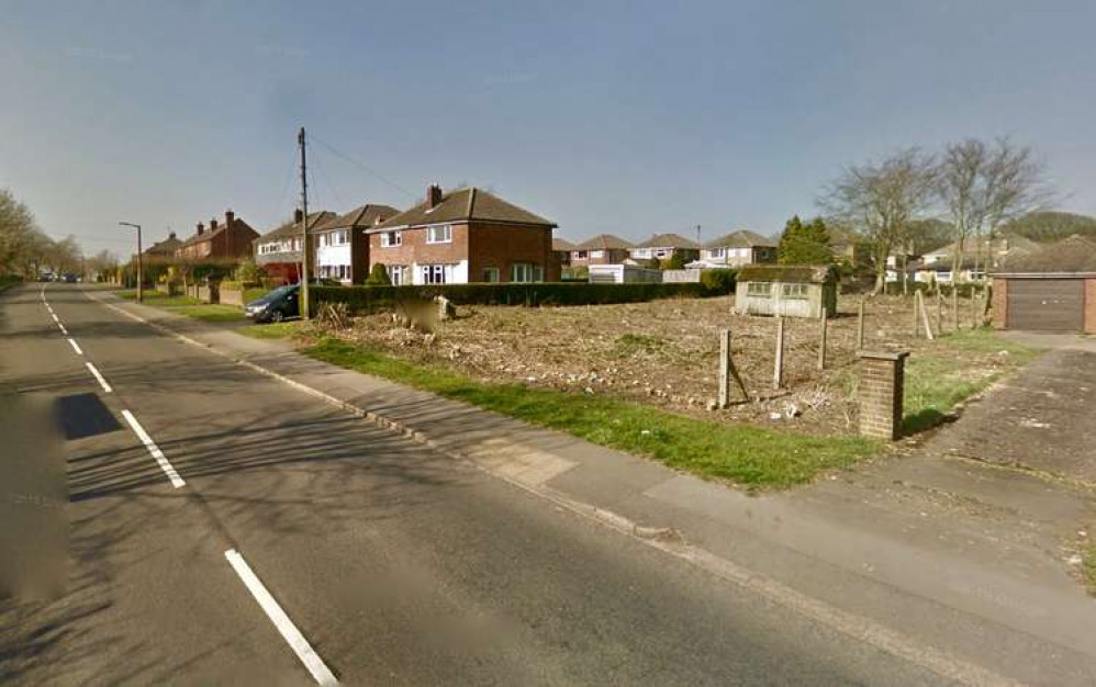 The new business will be on Hall Lane in Whitwick. Photo: Instantstreetview.com