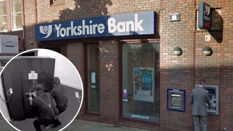 The former Yorkshire Bank branch in Macclesfield is set to be transformed into Heist, a themed bar (Credit: Google Maps/Heist)