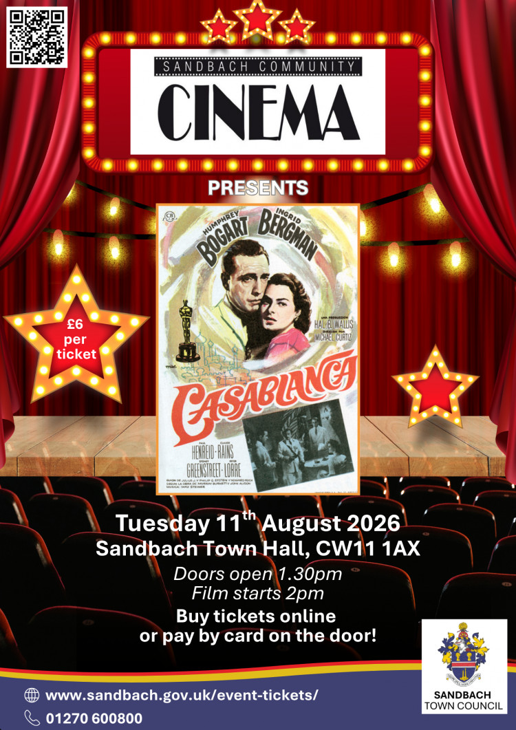 Sandbach Community Cinema: Casablanca Matinee