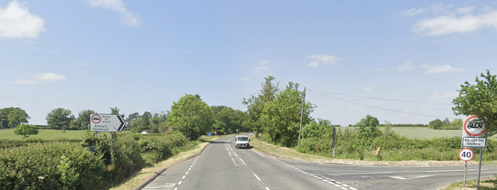A crash on July 27 at A452 and Mallory Road, Bishops Tachbrook, is causing delays (image via Google Maps)