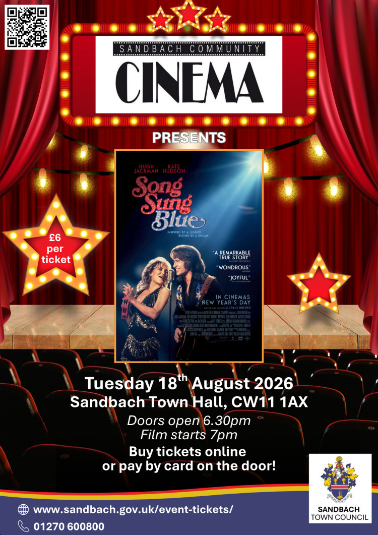 Sandbach Community Cinema: Song Sung Blue