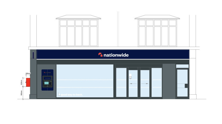 Plans have been approved for Solihull's Nationwide (image via planning application)