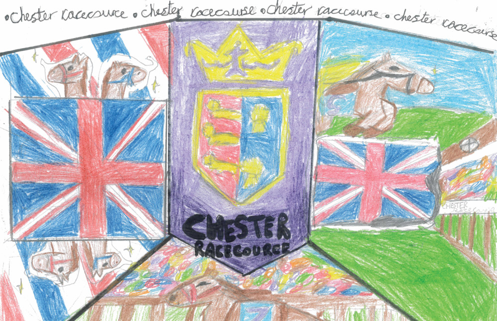 Judges praised Bella’s artwork for its eye-catching style (Image supplied)