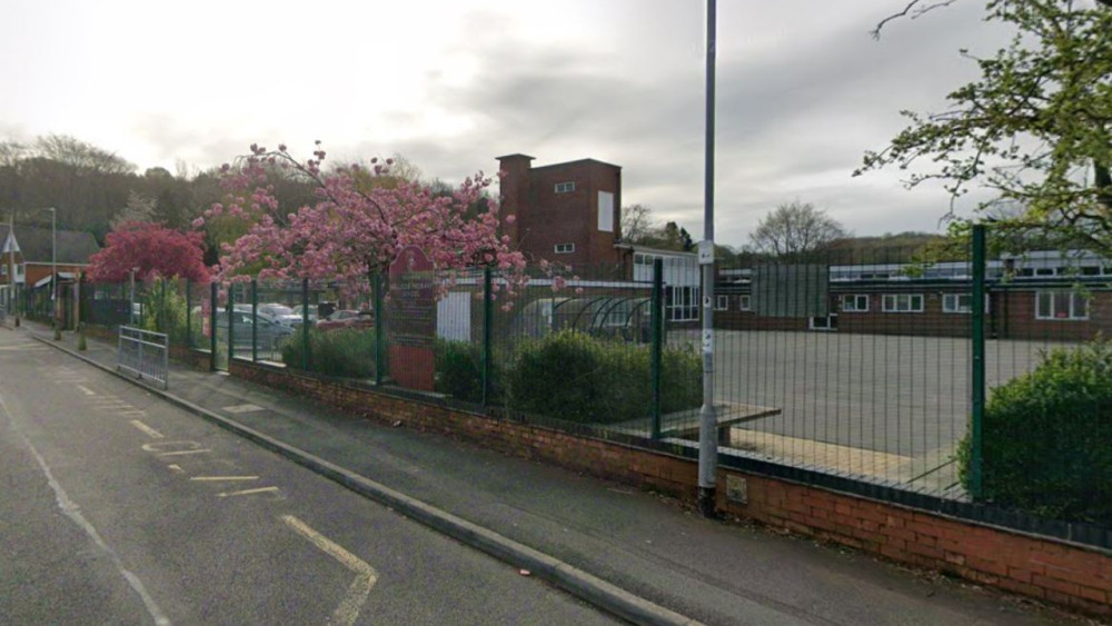 Hillside Primary School, Baddeley Green (image via Google Street View)