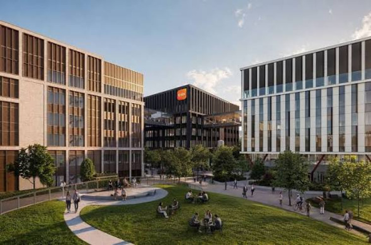 CGI of the new site 
