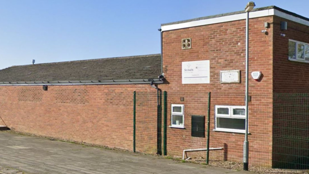 Newchapel Scouts Group's building in Rainford Close, Packmoor (image via Google Street View)