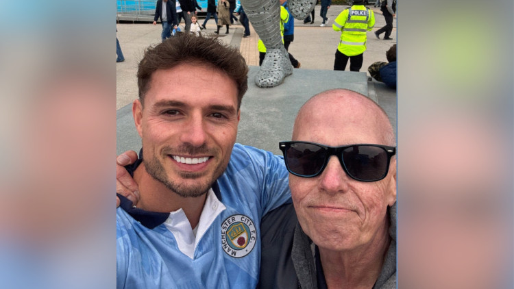 Ricky Bridge is taking on the challenge in memory of his father, Ada Bridge (image via Dougie Mac)