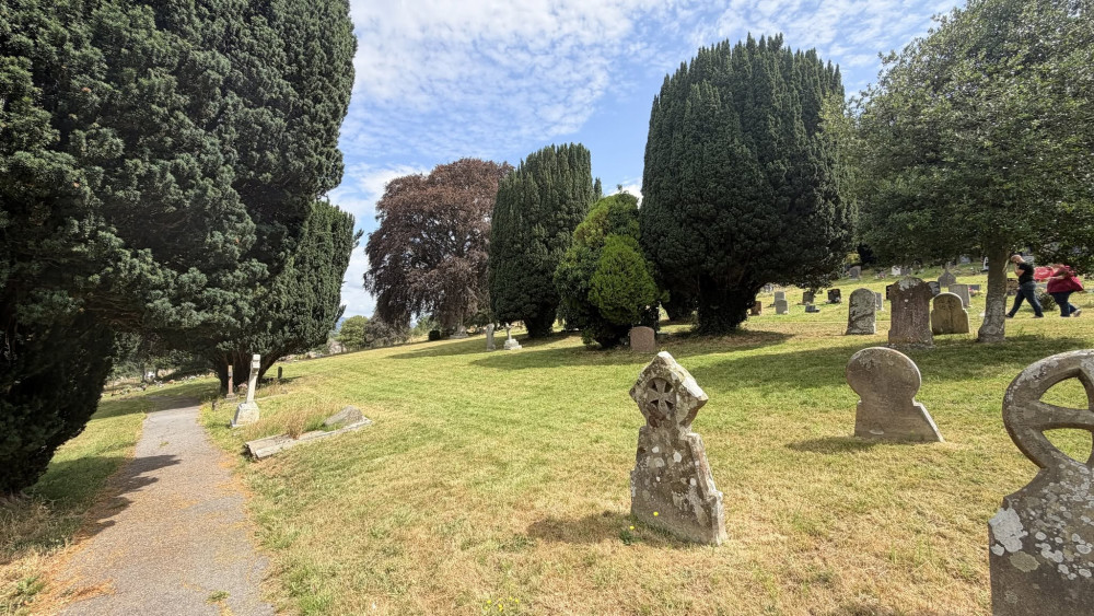 Glastonbury Cemetery is set to move onto a regular maintenance programme as work to tackle overgrown areas nears completion. (Photo: GTC) 
