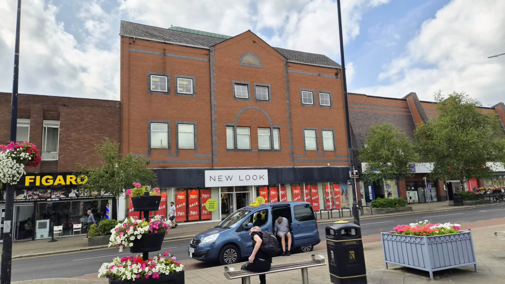 Plans have been submitted for 11 apartments at 3 to 5 Delamere Street, above New Look (Photo: Ryan Parker).