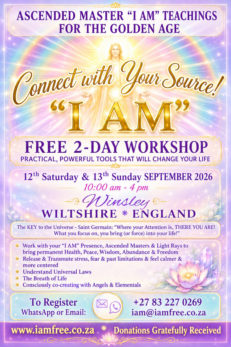 I AM Ascended Master Teachings - FREE Workshop