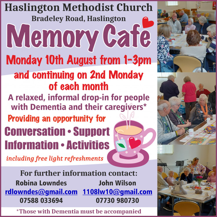Haslington Methodist Church Memory Café