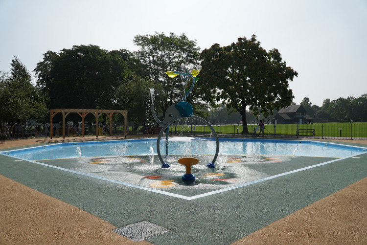 Leamington's paddling pool at Victoria Park has reopened today (29 July) (image supplied)