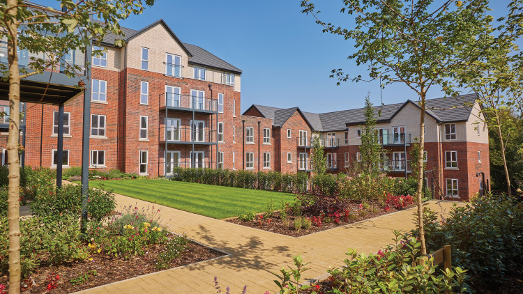 Adlington Retirement Living's Brookfields House in Newcastle-under-Lyme (image via Adlington Retirement Living)