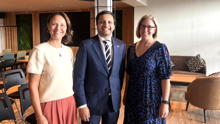 The business forum breakfast was held at Solihull Moors Football Club (Image supplied)