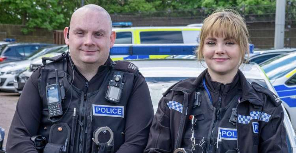 PC Owain Jones and PC Stephanie Kingston's actions were described as being courageous